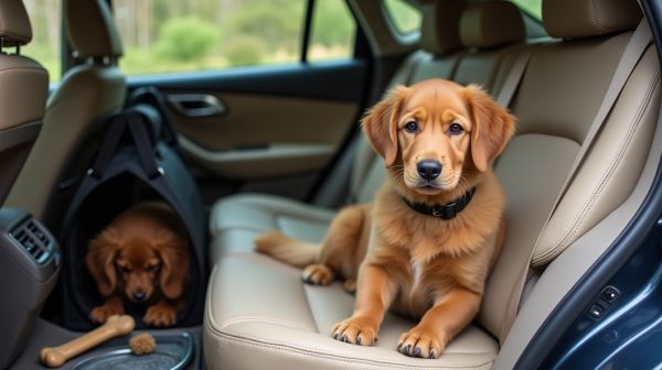 Pourquoi une housse voiture pour chien est indispensable