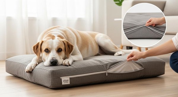Pourquoi choisir un coussin chien déhoussable : le confort allié à la praticité
